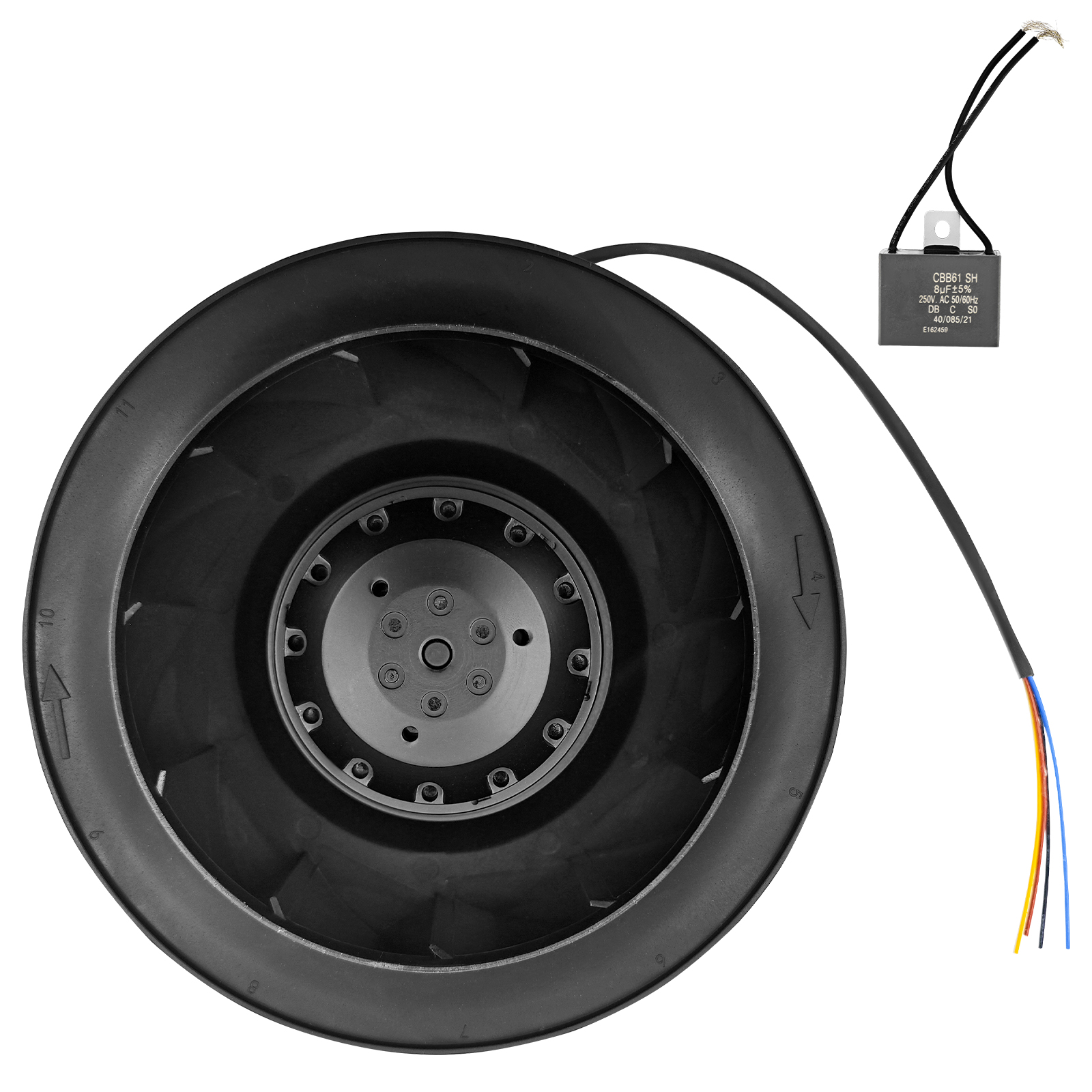 Cooling Fan for nVENT Hoffman 115V 60HZ 0.93A 107W 2610RPM