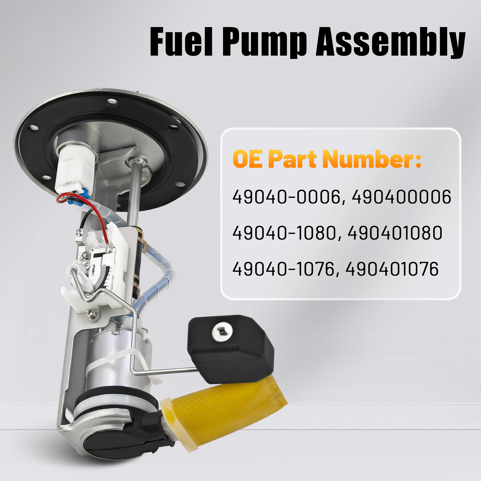 Fuel Pump Assembly for Kawasaki Prairie 650 700 Brute Force 650 2002-2006