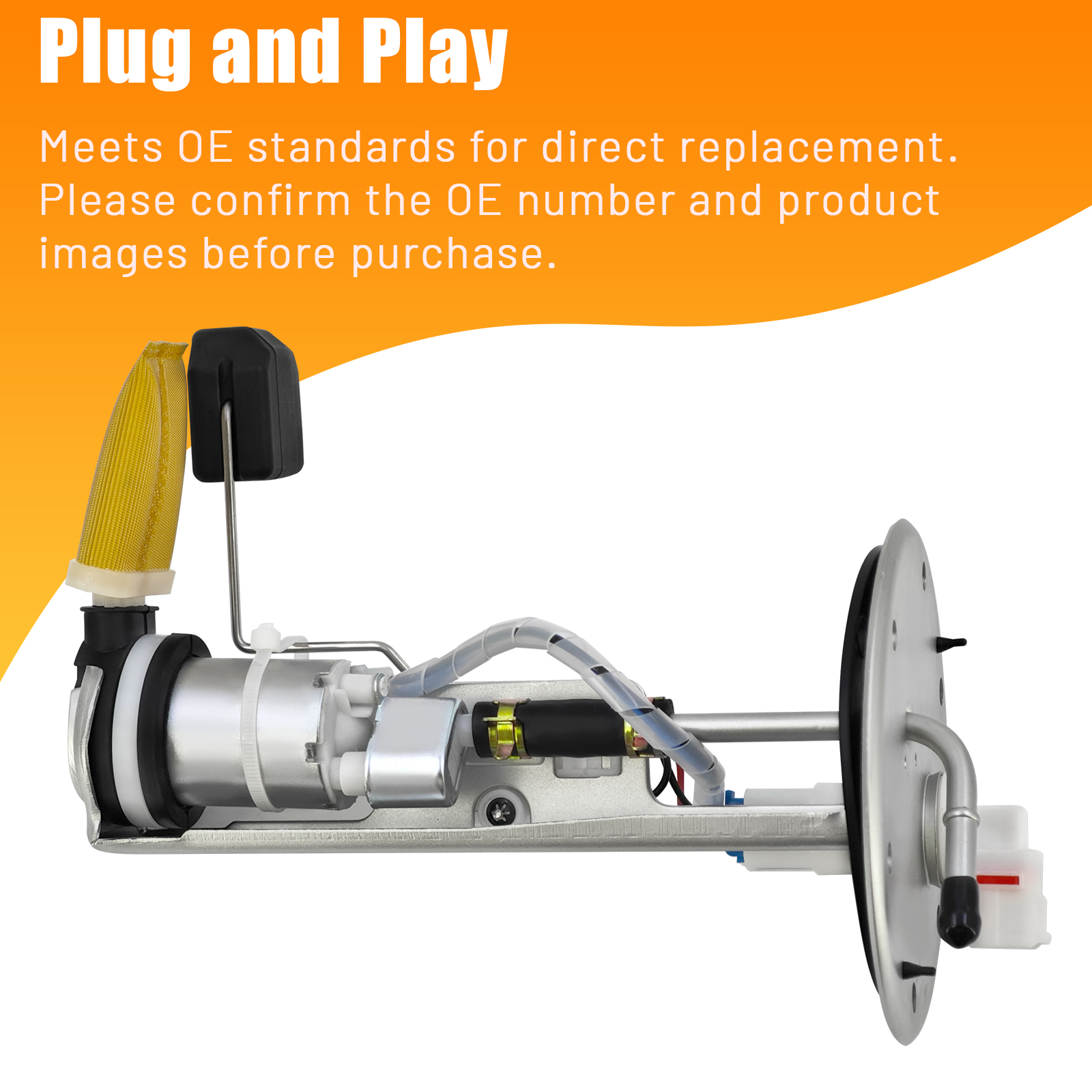 Fuel Pump Assembly for Kawasaki Prairie 650 700 Brute Force 650 2002-2006
