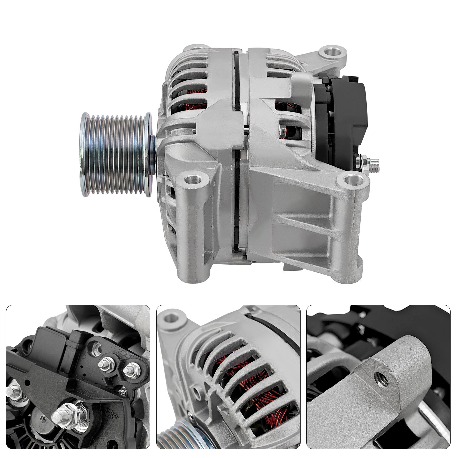 24V 120A Alternator 12PK for Caterpillar C15 555D 930K C7.1 C13 320D2 323D2 730C 735B 740B 924K 938K 962K 950K 525D 535D 545D
