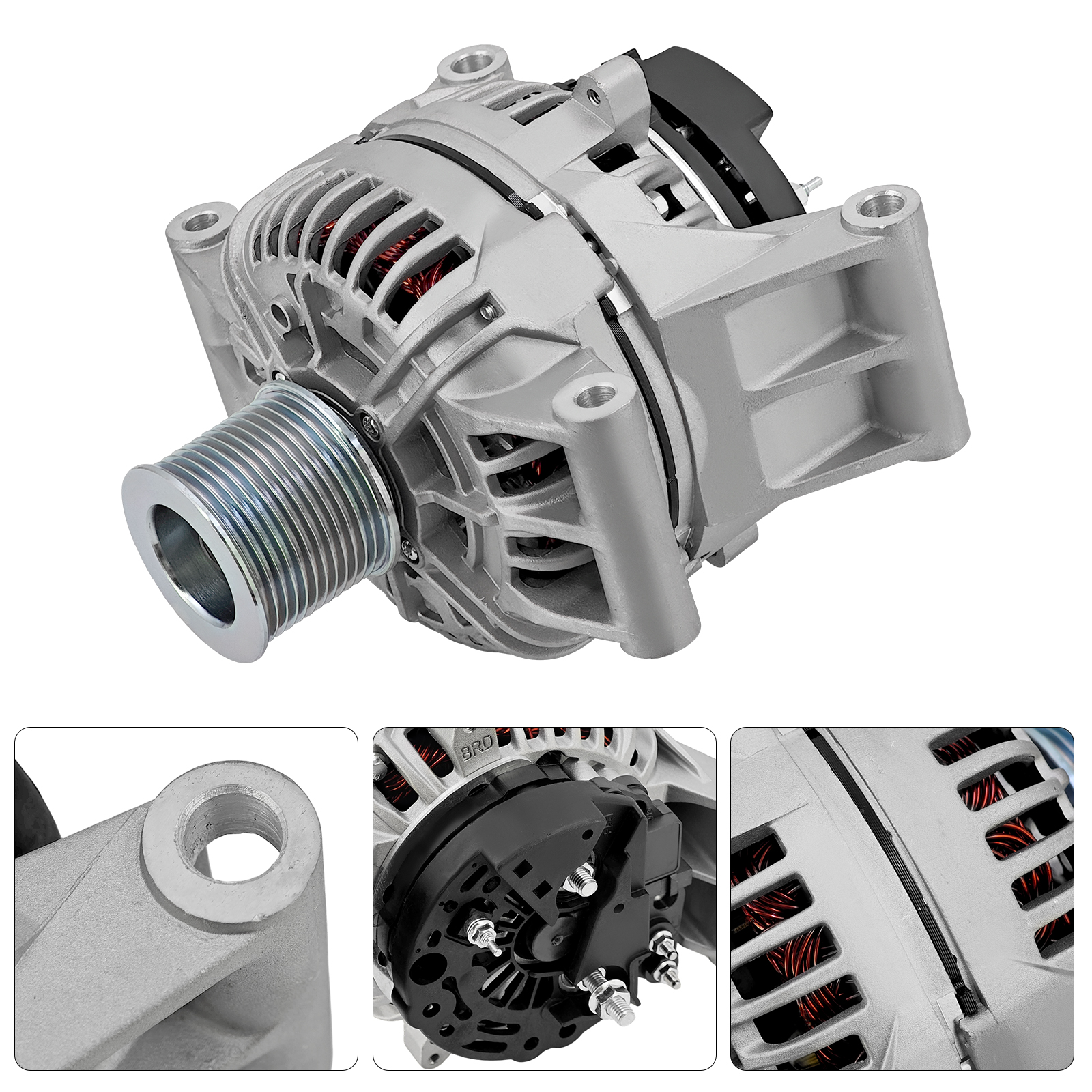 24V 120A Alternator 12PK for Caterpillar C15 555D 930K C7.1 C13 320D2 323D2 730C 735B 740B 924K 938K 962K 950K 525D 535D 545D