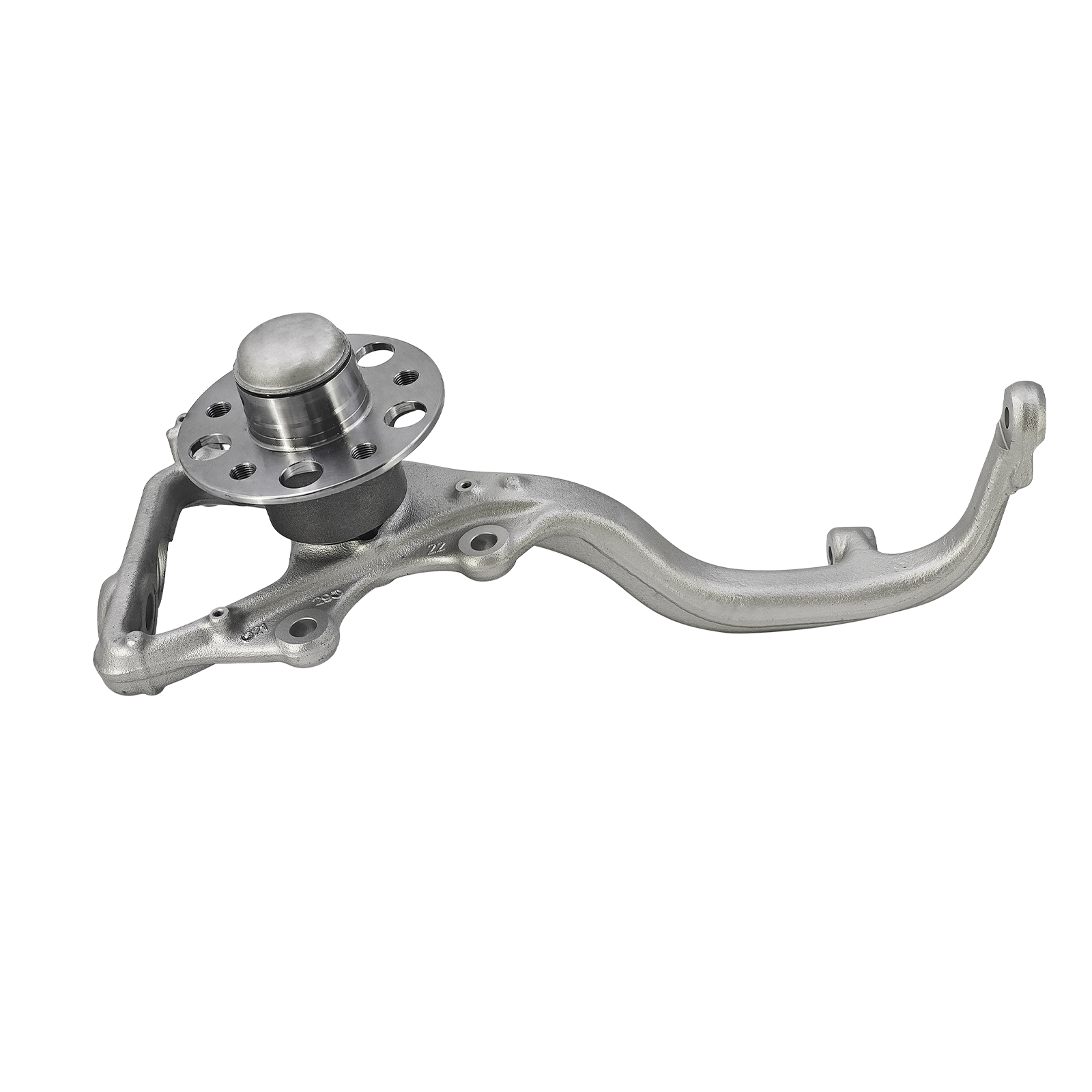 Front Left Steering Knuckle w/Wheel Bearing for Mercedes-Benz 2007-2013 S350 S400 S500 S550 S600 S63 S65 W221