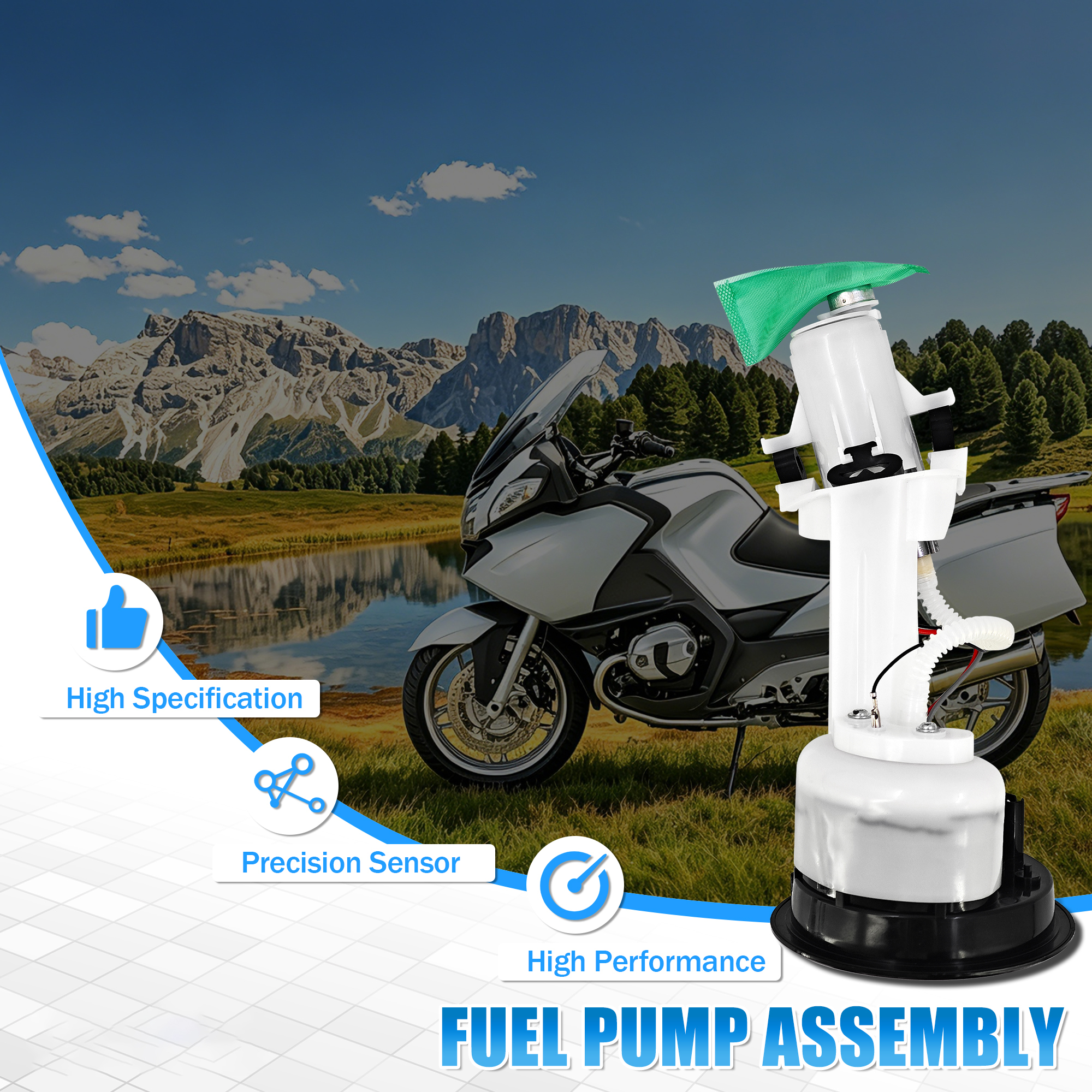 Fuel Pump Assembly for BMW Motorrad R900RT R1200RT 2004-2010