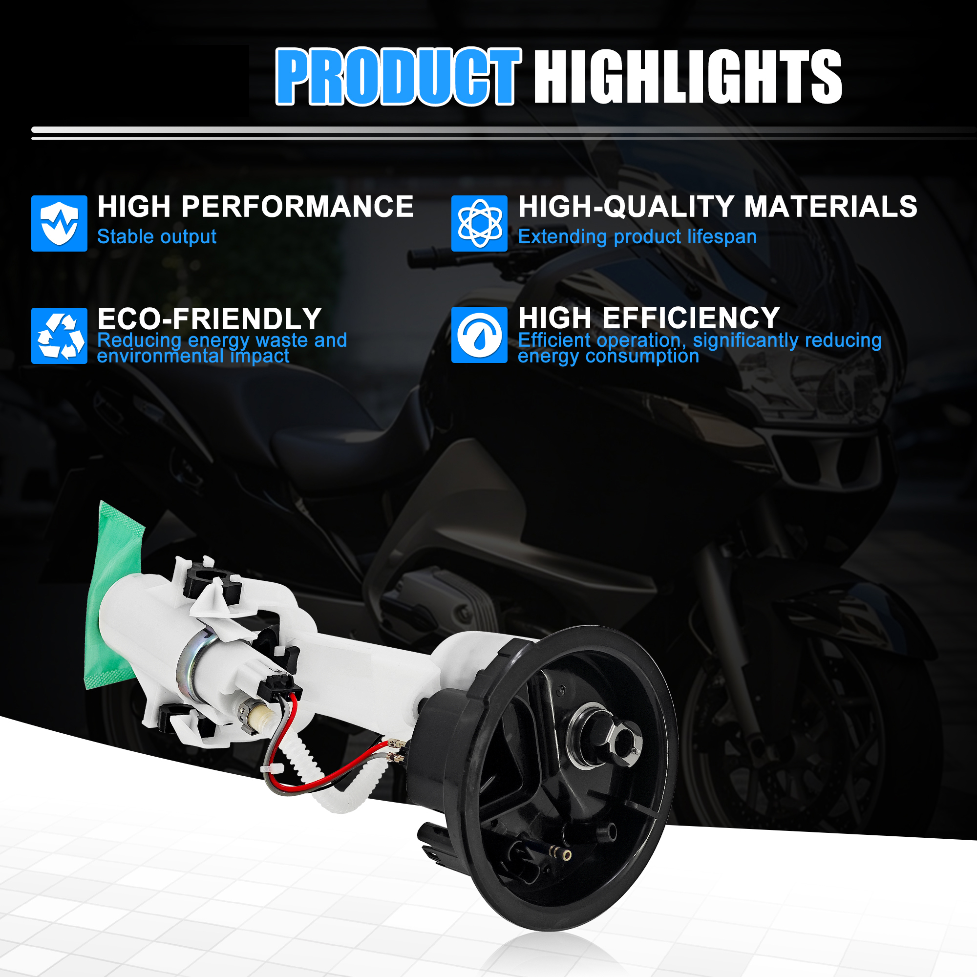 Fuel Pump Assembly for BMW Motorrad R900RT R1200RT 2004-2010