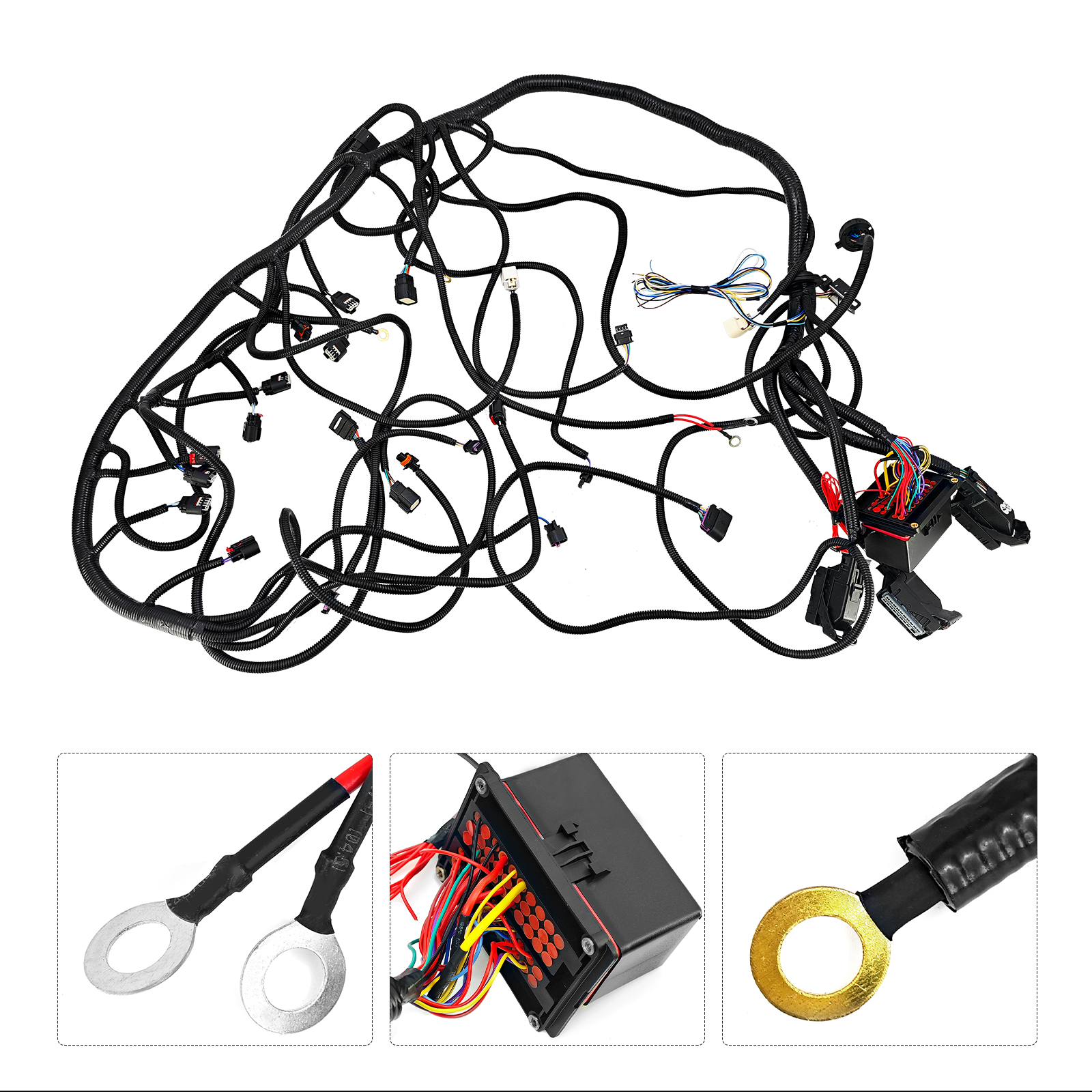 3 Wire Standalone Harness for Gen V LT1/L83 5.3L for L86 6.2L for Engine 6L80E/6L90E 2017-2022