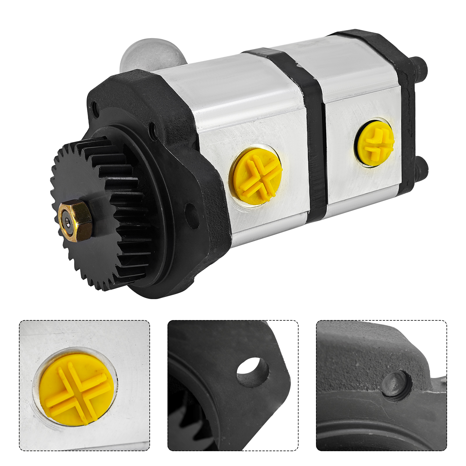 RE69866 Hydraulic Pump for John Deere 5210 5310 5310N 5410 5415 5510 5510N 5615 5715 Tractors  Left Turn without Drive Gear