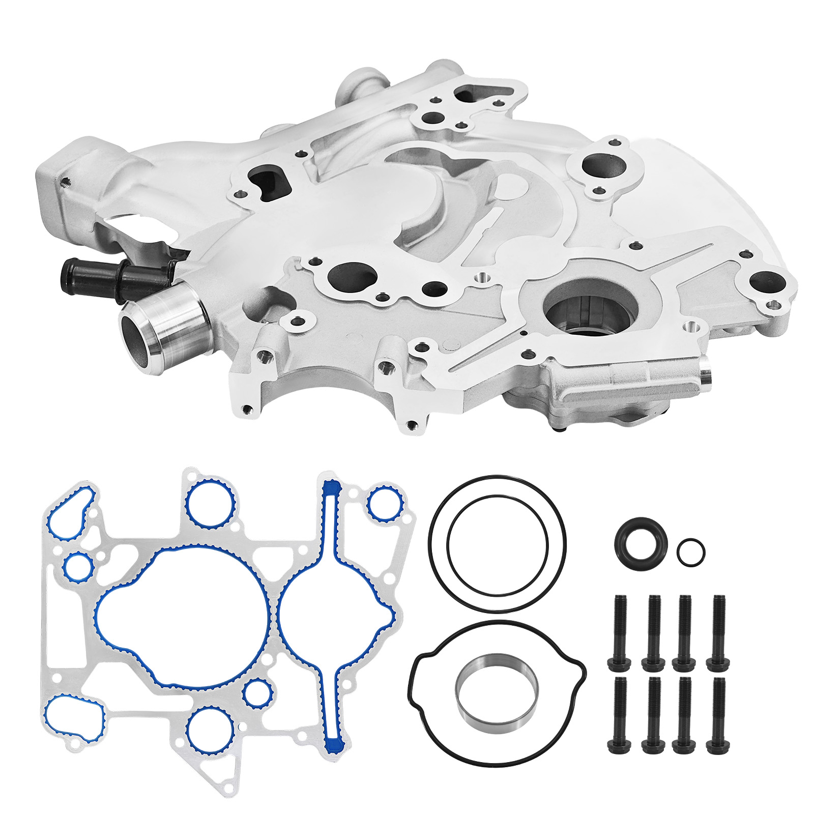 New Front Timing Cover Kit Fits for Ford F-250, F-350, F-450, F-550 Super Duty 2005-2007 w/6.0L Powerstroke Diese