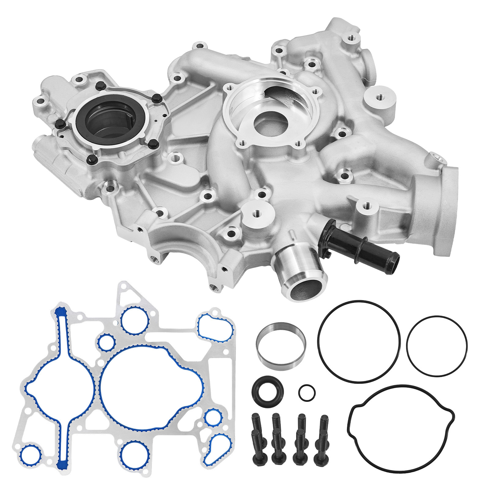 New Front Timing Cover Kit Fits for Ford F-250, F-350, F-450, F-550 Super Duty 2005-2007 w/6.0L Powerstroke Diese
