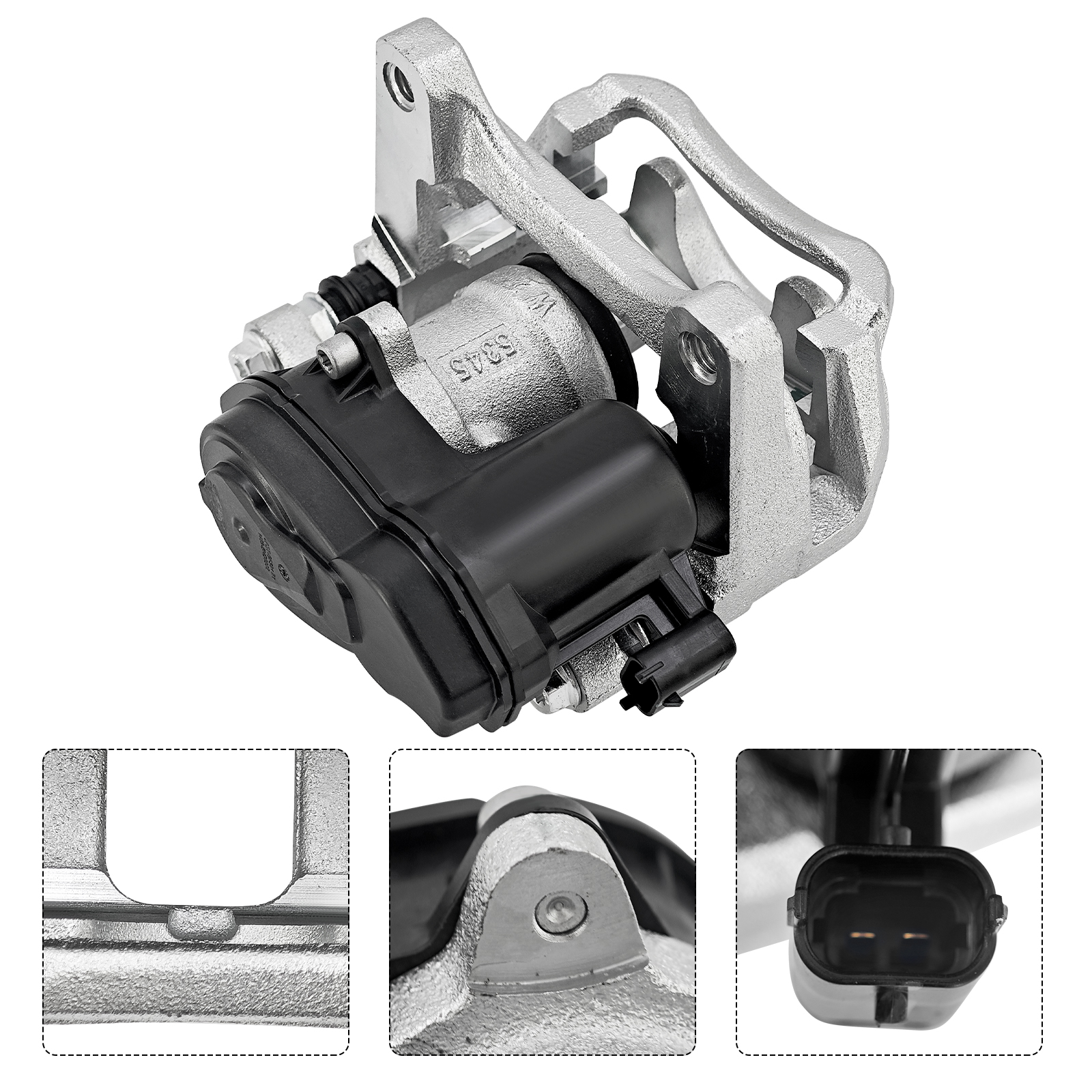 Rear Left Brake Caliper w/Motor for Malibu Terrain 2016-2025 for Chevy Malibu Equinox 2016-2025 for Buick Regal Sportback TourX Lacrosse 2017-2020 for GMC Terrain 2018-2024