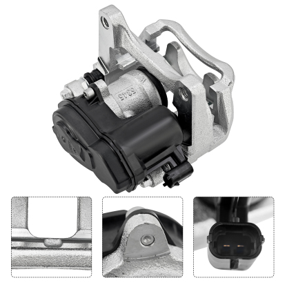Rear Left Brake Caliper w/Motor for Malibu Terrain 2016-2025 for Chevy Malibu Equinox 2016-2025 for Buick Regal Sportback TourX Lacrosse 2017-2020 for GMC Terrain 2018-2024