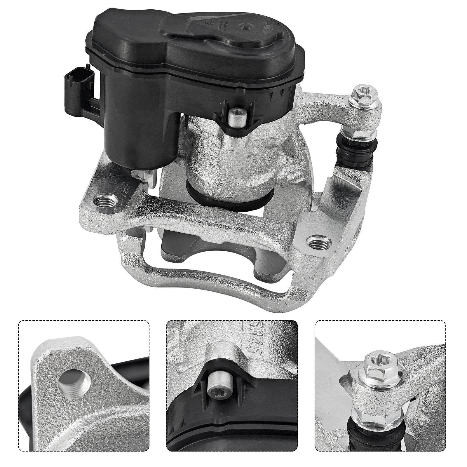 Rear Left Brake Caliper w/Motor for Malibu Terrain 2016-2025 for Chevy Malibu Equinox 2016-2025 for Buick Regal Sportback TourX Lacrosse 2017-2020 for GMC Terrain 2018-2024