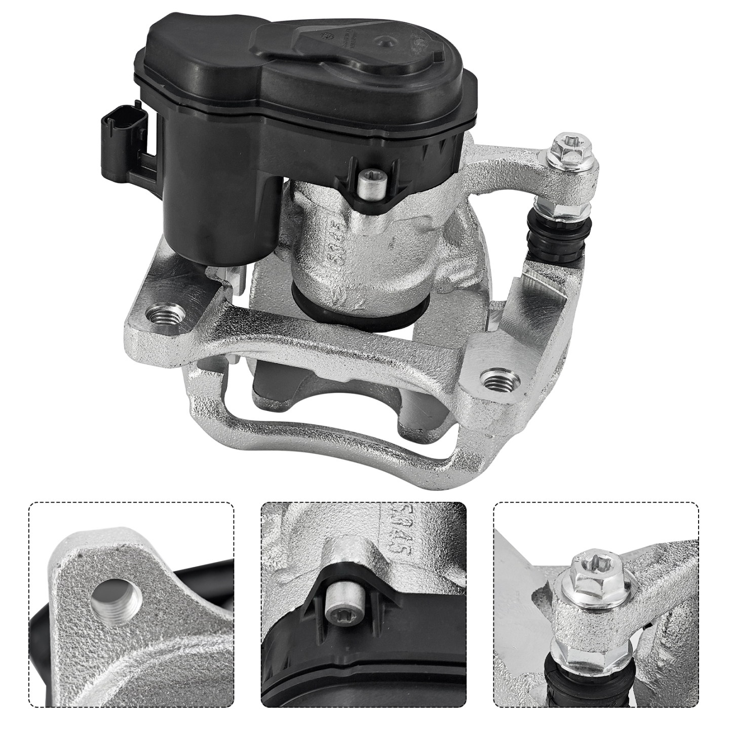 Rear Left Brake Caliper w/Motor for Malibu Terrain 2016-2025 for Chevy Malibu Equinox 2016-2025 for Buick Regal Sportback TourX Lacrosse 2017-2020 for GMC Terrain 2018-2024