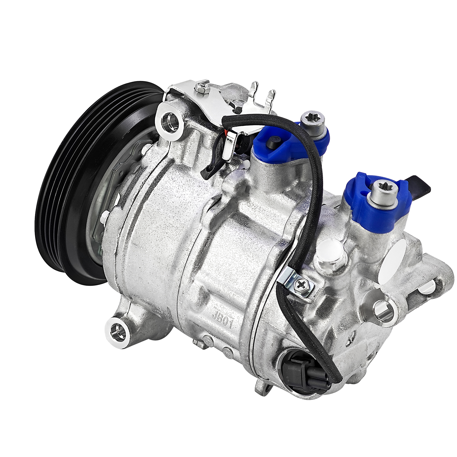 4 Pulley Groove A/C Compressor for Audi Q7 Q8 RSQ8 2020-2025 for Porsche Cayenne 2019-2025 4.0L