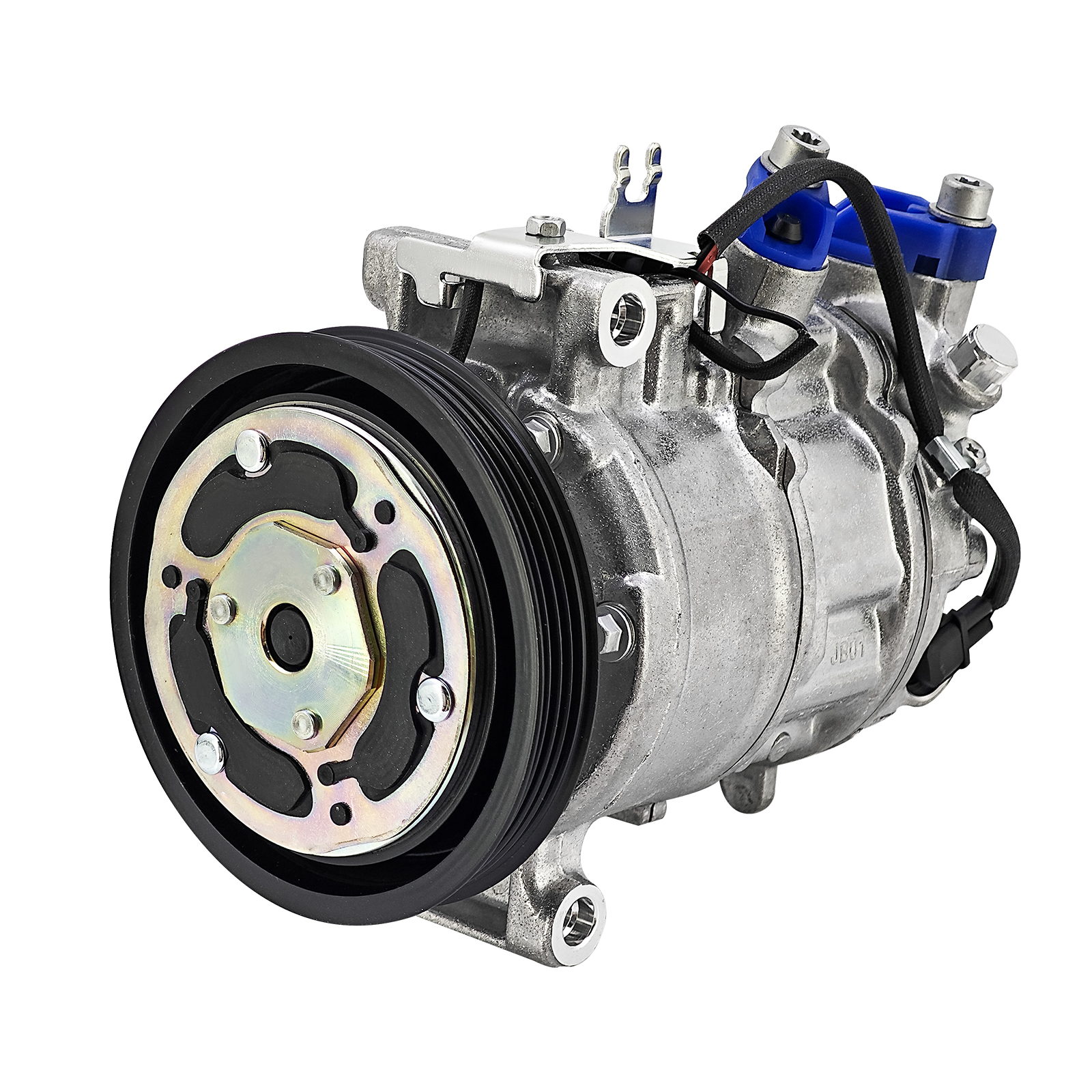 4 Pulley Groove A/C Compressor for Audi Q7 Q8 RSQ8 2020-2025 for Porsche Cayenne 2019-2025 4.0L