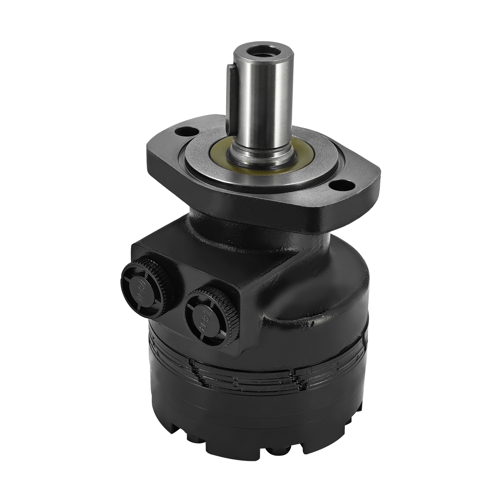 Hydraulic Motor 141cc 1-1/4" Keyed SAE A 2 Bolt for Parker TG Series Hydraulic Motors High Torque Keyed Shaft for Excavators Cranes Harvesters Tractors
