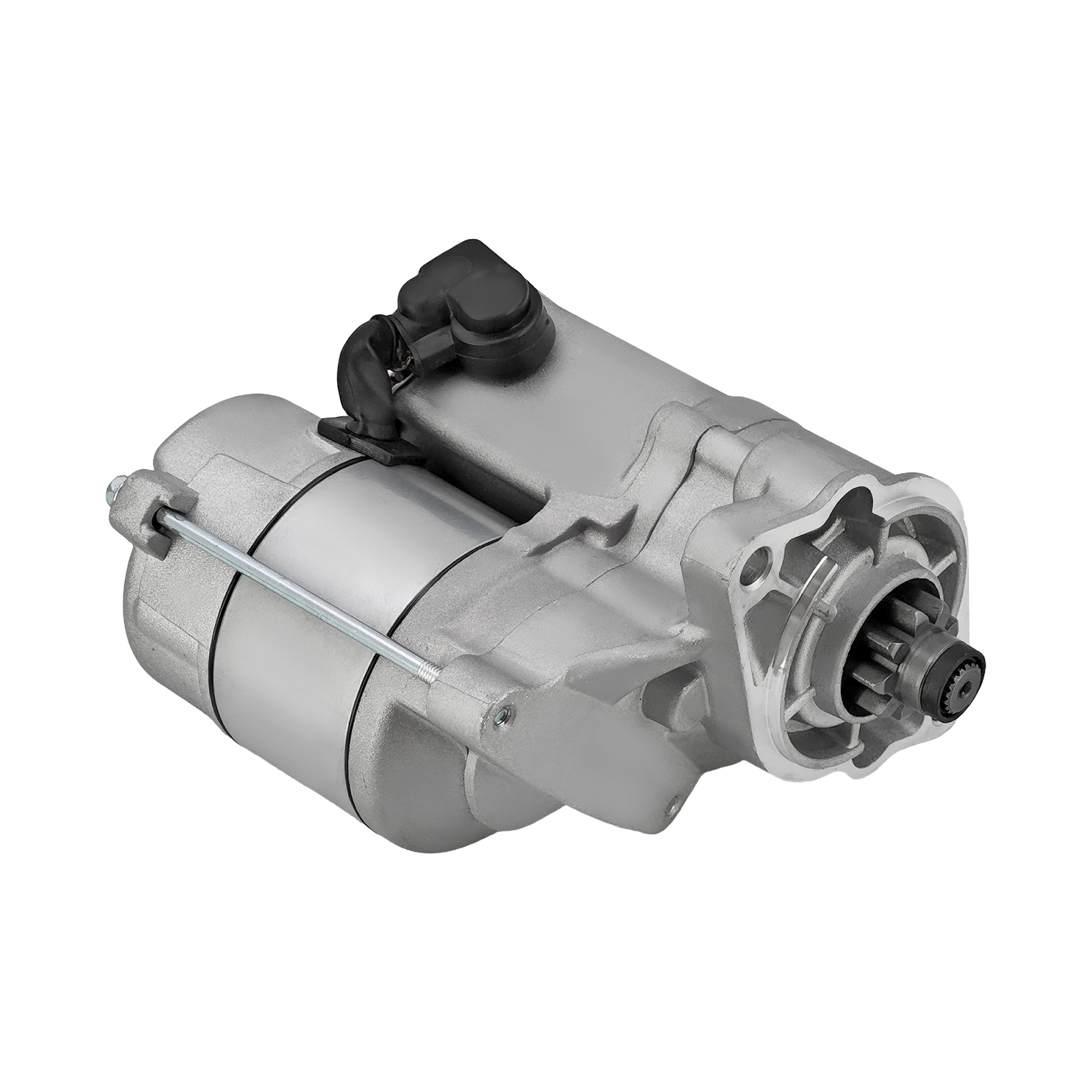 12V Starter Motor 1.4KW 9T for Kubota Engine D902 D950 D1105 Tractor BX24 BX25 BX2350D BX2230D Excavator KX41-3 KH61 KX71-3 KX71H, 19269-63013 228000-0970