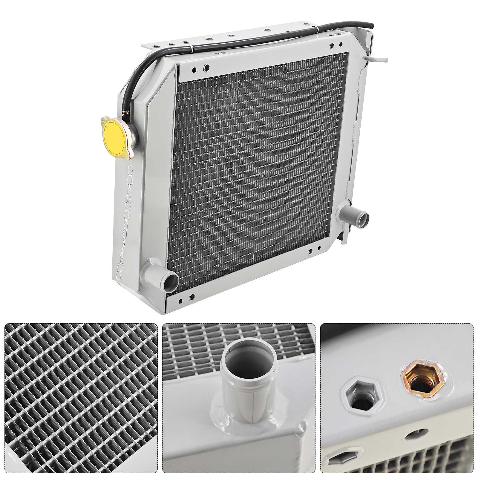 Radiator Fits Case IH D29 D25 DX29 DX33 Tractors for New Holland TC25 TC29 TC33 TC25D TC29D 1530 1630 Tractors