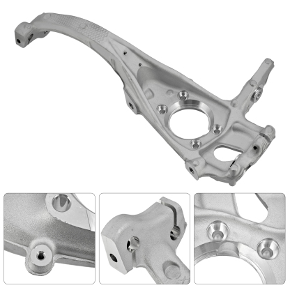 Front Left Steering Knuckle fit for Porsche Macan 2015-2025 without Black Calipers
