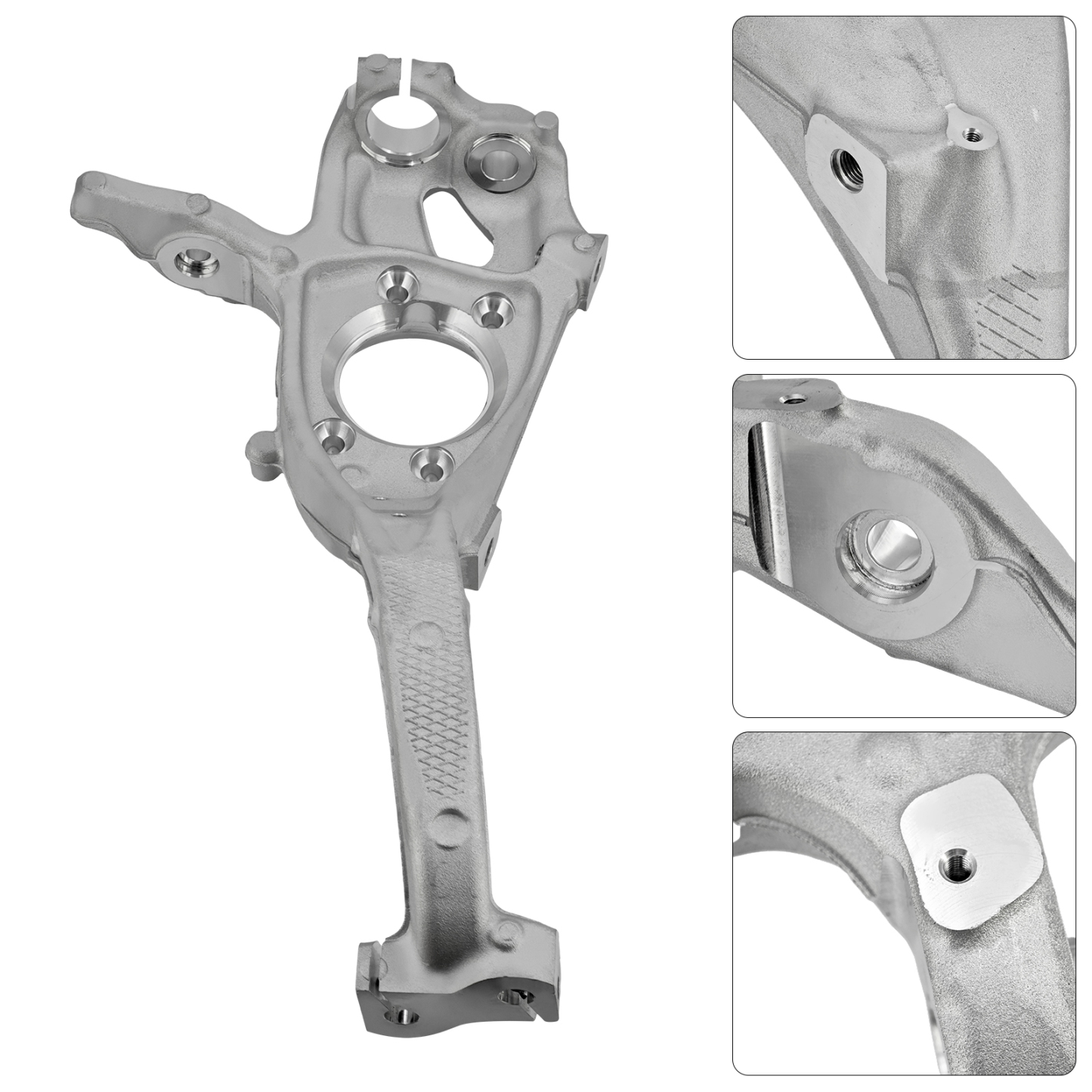 Front Left Steering Knuckle fit for Porsche Macan 2015-2025 without Black Calipers