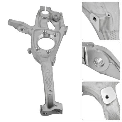 Front Left Steering Knuckle fit for Porsche Macan 2015-2025 without Black Calipers