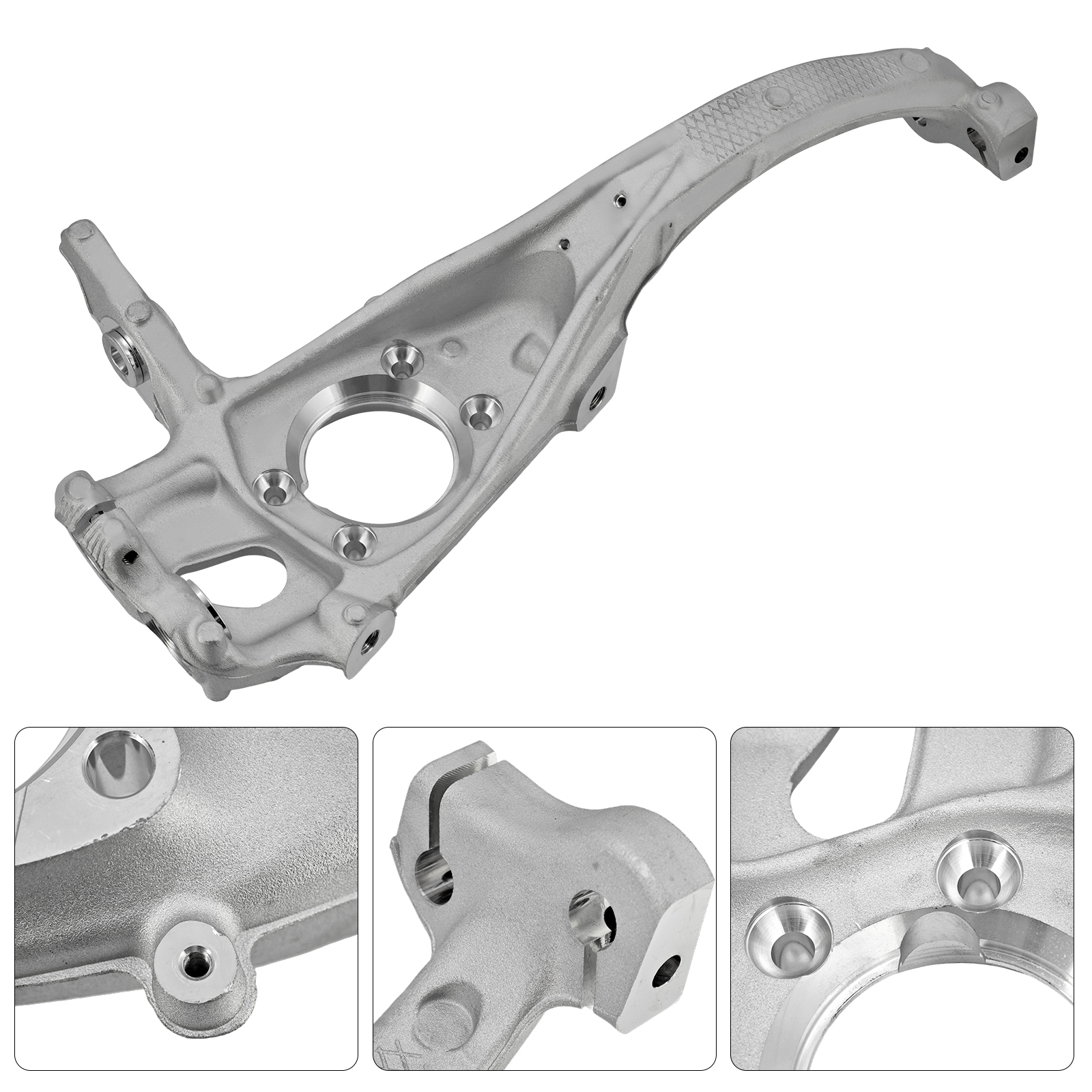 Front Right Steering Knuckle fit for Porsche Macan 2015-2025 without Black Calipers