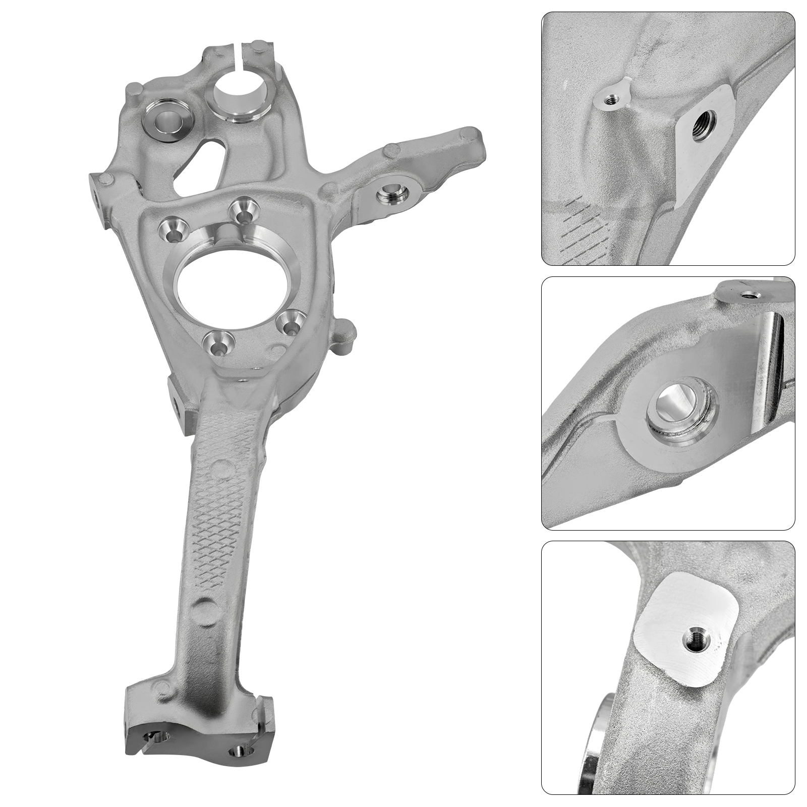 Front Right Steering Knuckle fit for Porsche Macan 2015-2025 without Black Calipers