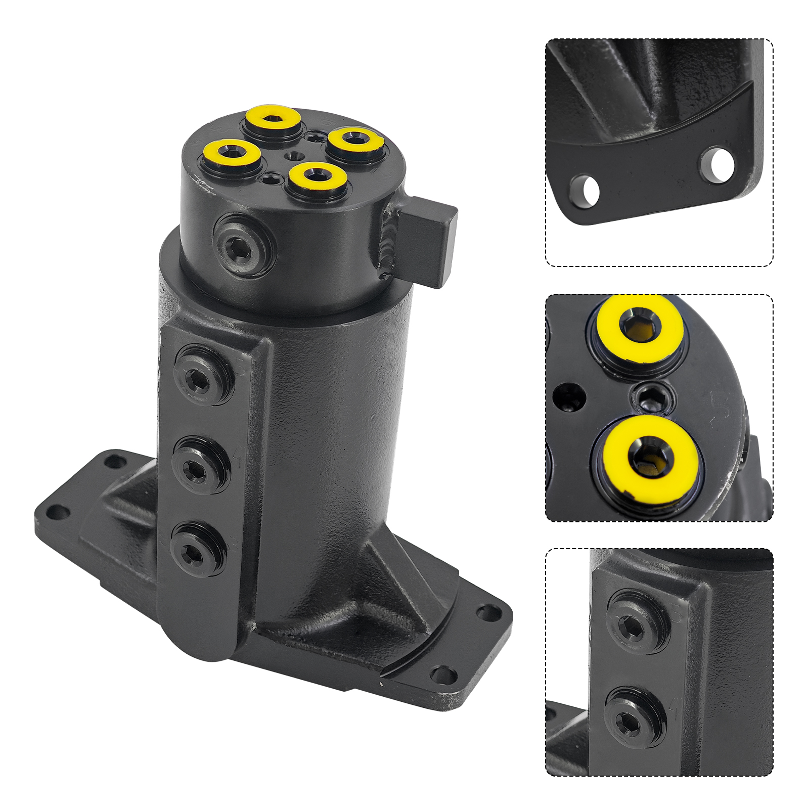 HZJT-7L Hydraulic Swivel Joint for DM12X-C 1Ton Mini Excavator Rotary Center Joint Assembly