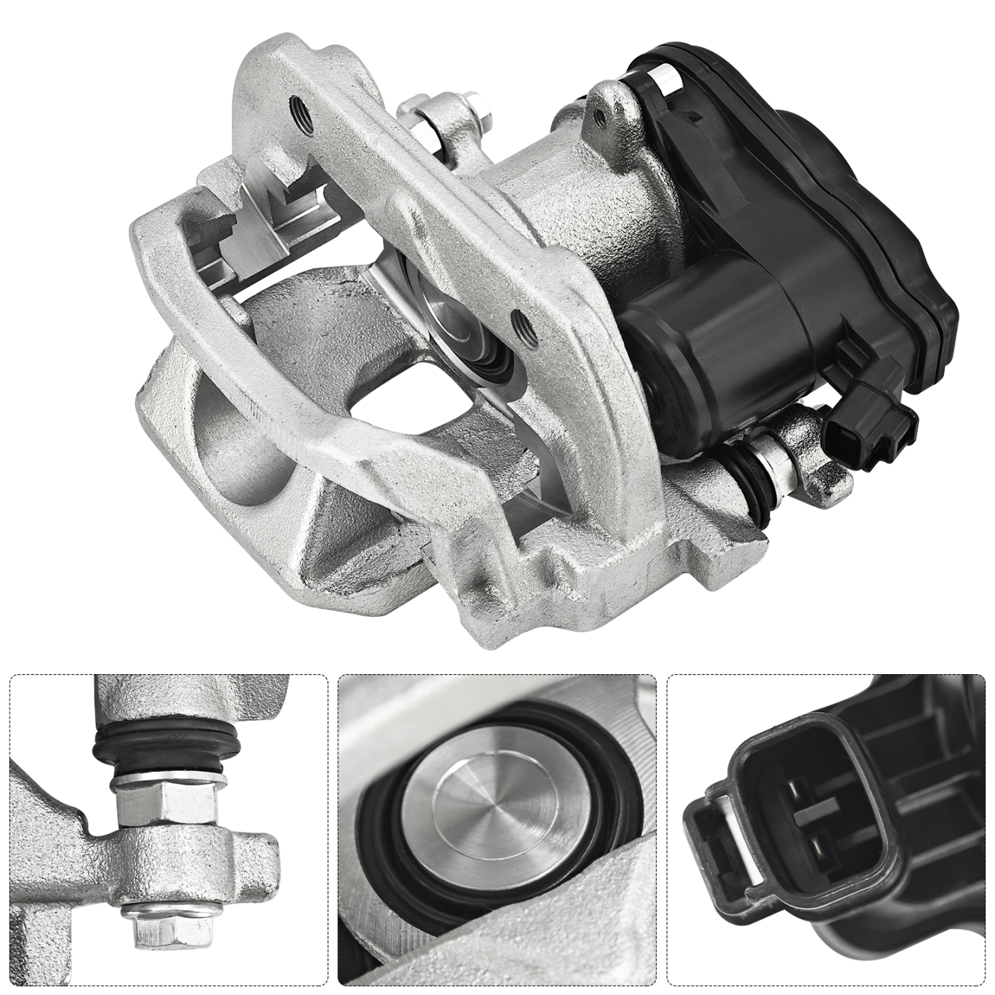 Rear Left Brake Caliper for Toyota RAV4 2019–2025 for Toyota Corolla Cross 2.0L L4 2022–2026 w/Parking Brake Actuator