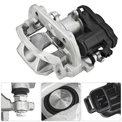 Rear Left Brake Caliper for Toyota RAV4 2019–2025 for Toyota Corolla Cross 2.0L L4 2022–2026 w/Parking Brake Actuator