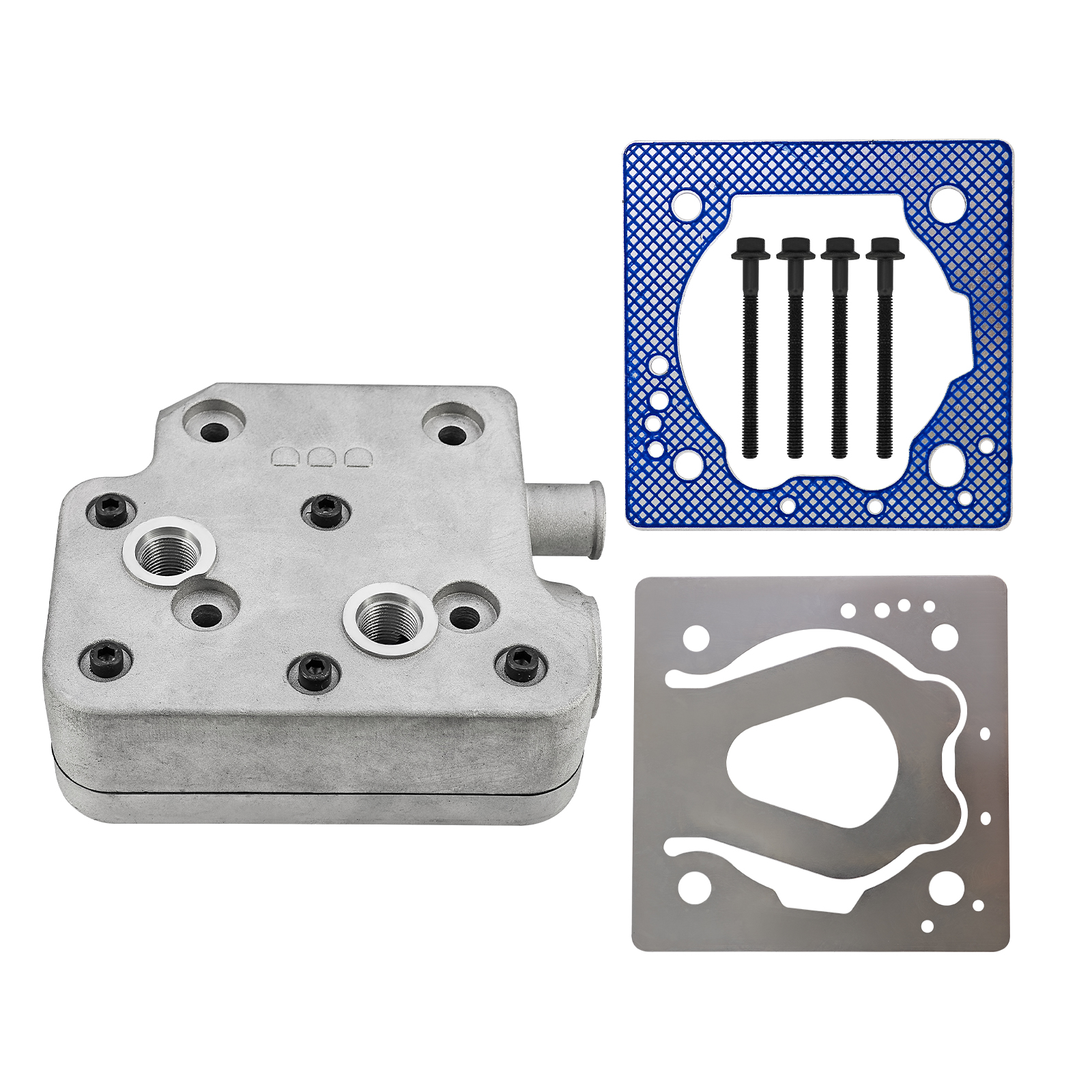 Air Compressor Head Kit for Cummins Engine ISX11.9 for X15 ISX12 ISX12N