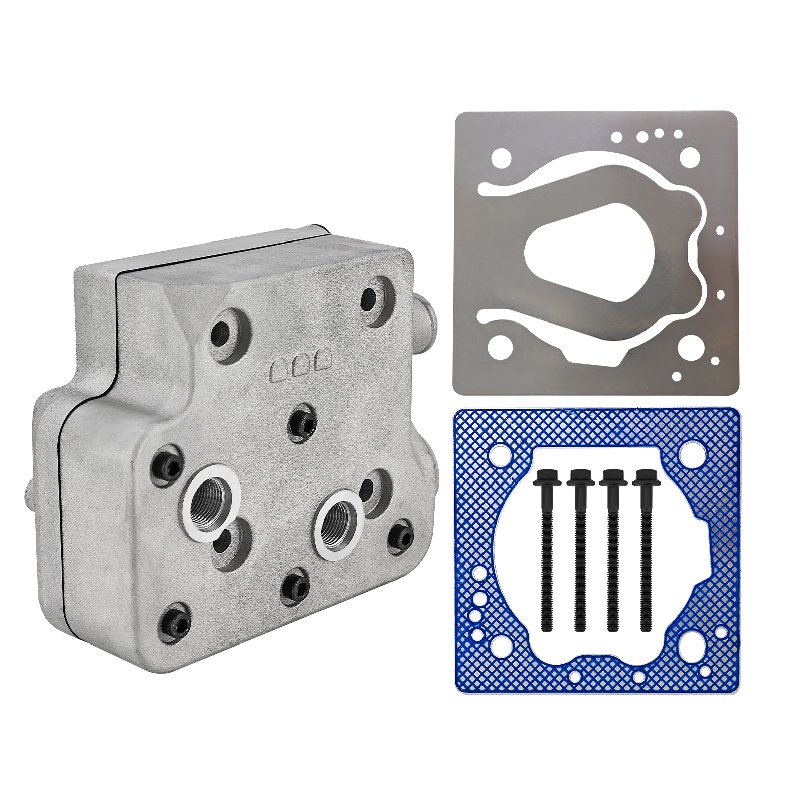 Air Compressor Head Kit for Cummins Engine ISX11.9 for X15 ISX12 ISX12N