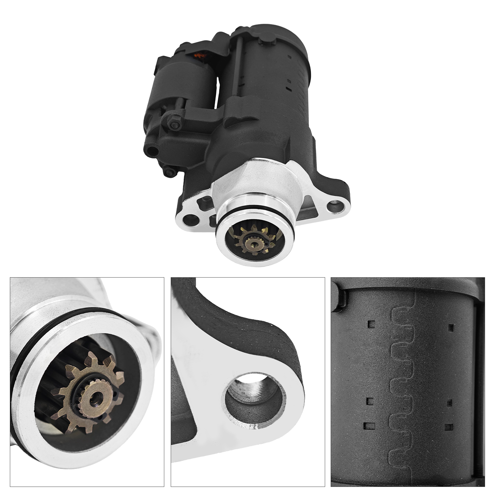 12V Starter Motor for Harley Davidson Touring M8 2017-2024 for CVO/Electra Glide/Road Glide/Road King/Street Glide/Tri Glide/Ultra Limited/Ultra Limited Low
