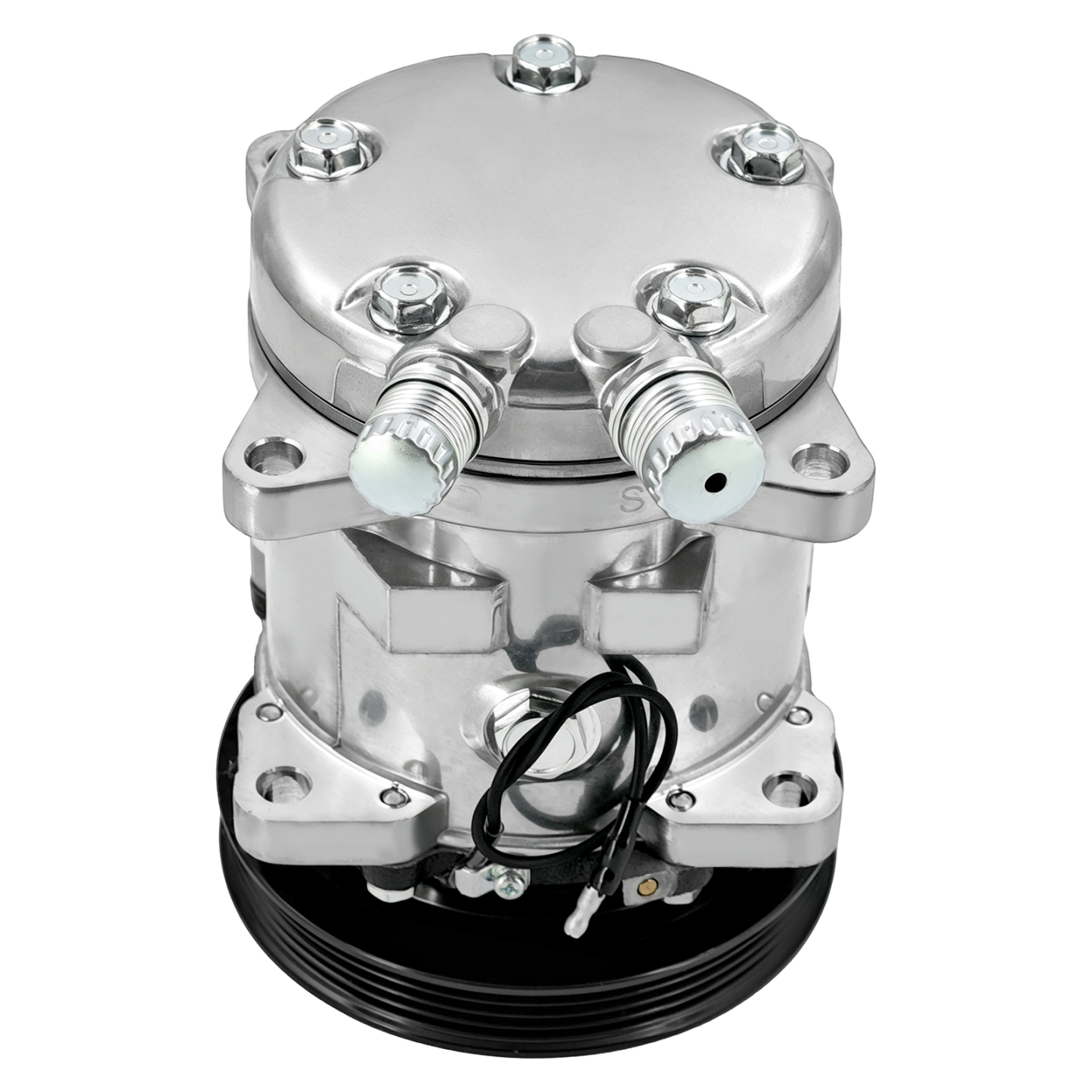 12V A/C Compressor for Case TR270/TR320/TV380 for New Holland L223 for Case IH Loader TR340 TV380 SV250 SV280 SV300 TR270 SV340 for Ford New Holland Loader L225 L221 L228 L223 L234 L230