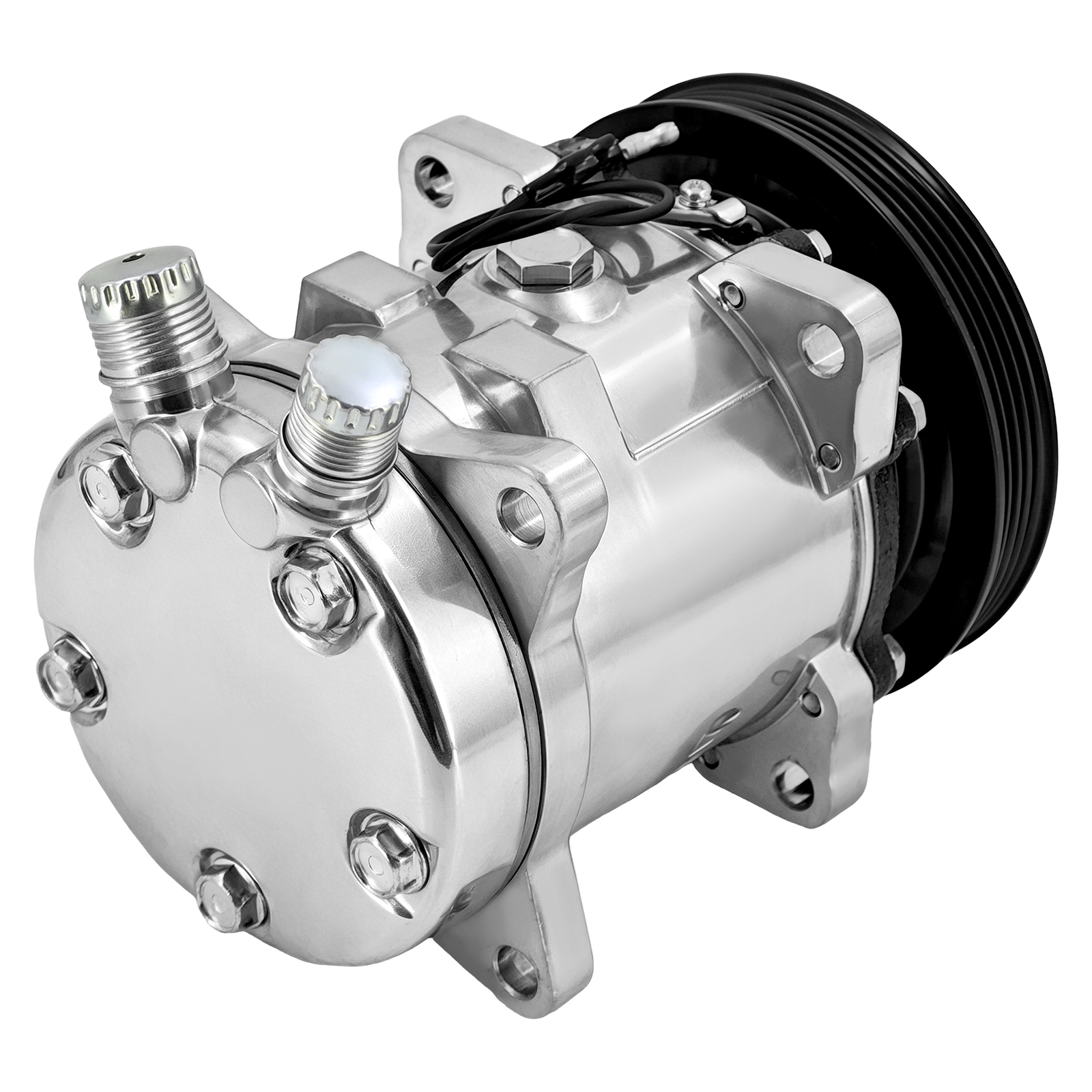 12V A/C Compressor for Case TR270/TR320/TV380 for New Holland L223 for Case IH Loader TR340 TV380 SV250 SV280 SV300 TR270 SV340 for Ford New Holland Loader L225 L221 L228 L223 L234 L230