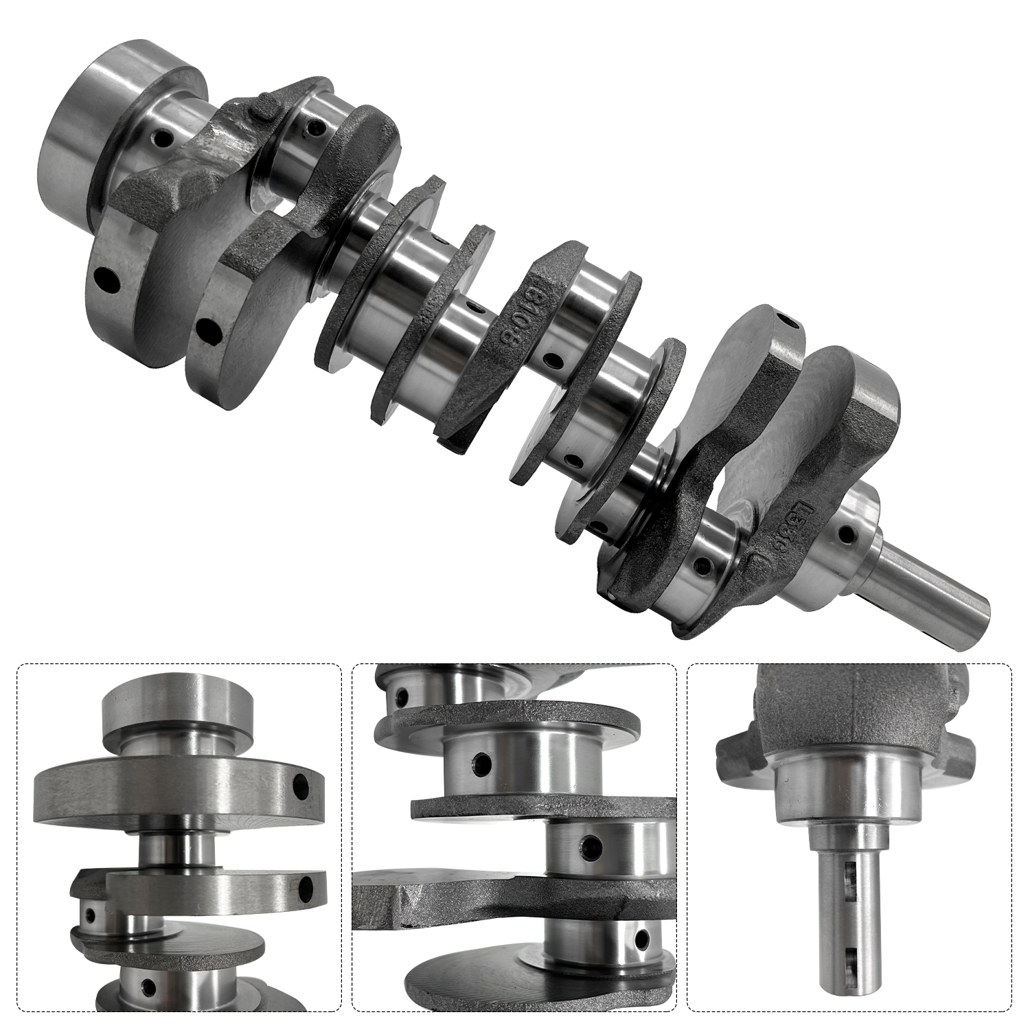 Crankshaft for Santa Fe 3.3L 2013-2019, for Azera 3.3L 2013-2017, for Kia Sorento/Sedona 3.3L 2011-2019, for Kia Cadenza 3.3L 2014-2019