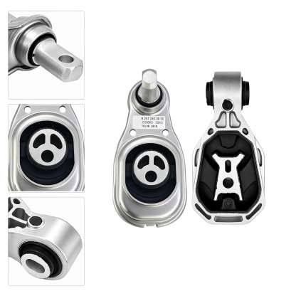 3Pcs Eng Torque Strut Mounts & Transmission Mount for Mercedes Benz A220/ GLB250/ CLA35 AMG/A35 AMG/GLA250 L4-2.0L 2019-2022