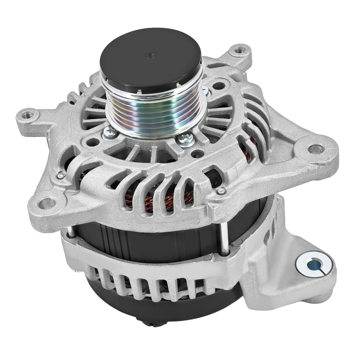 12V 150A Alternator for Subaru Forester 2.5L H4 2016-2018 6-Groove Decoupler Pulley Clockwise