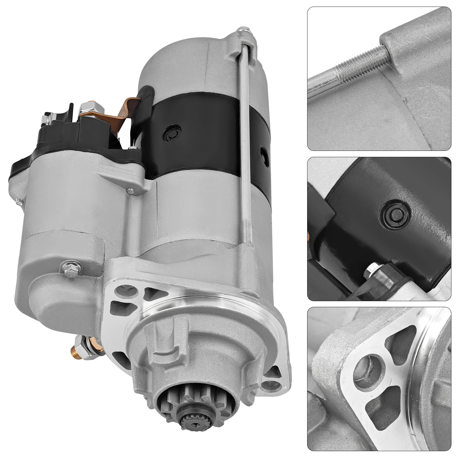 12V 4.8KW Starter Motor 10T for Cummins 6.7L 6B5.9 ISB6.7 B4.5 B6.7 QSB4.5 QSB6.7 QSF3.8