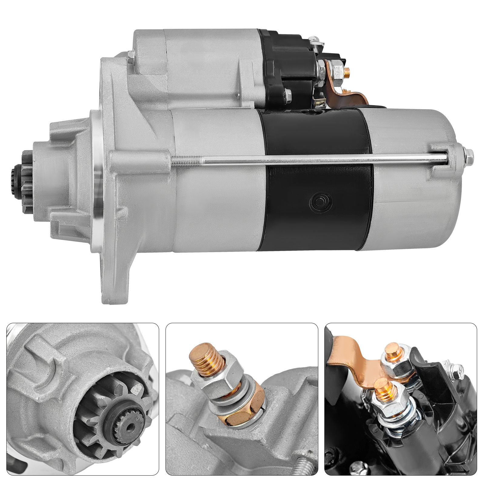 12V 4.8KW Starter Motor 10T for Cummins 6.7L 6B5.9 ISB6.7 B4.5 B6.7 QSB4.5 QSB6.7 QSF3.8