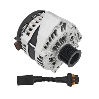 400A Alternator for GM Truck 4.3L 4.8L 5.3L 5.7L 6L 1996-2004 High Output, 4-Pin, 3 Pins Adapter