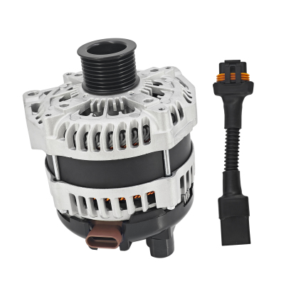 400A Alternator for GM Truck 4.3L 4.8L 5.3L 5.7L 6L 1996-2004 High Output, 4-Pin, 3 Pins Adapter