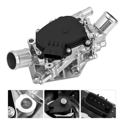 Water Control Valve Thermostat Housing for Nissan Titan NV fit for Armanda for QX80,2010-2024