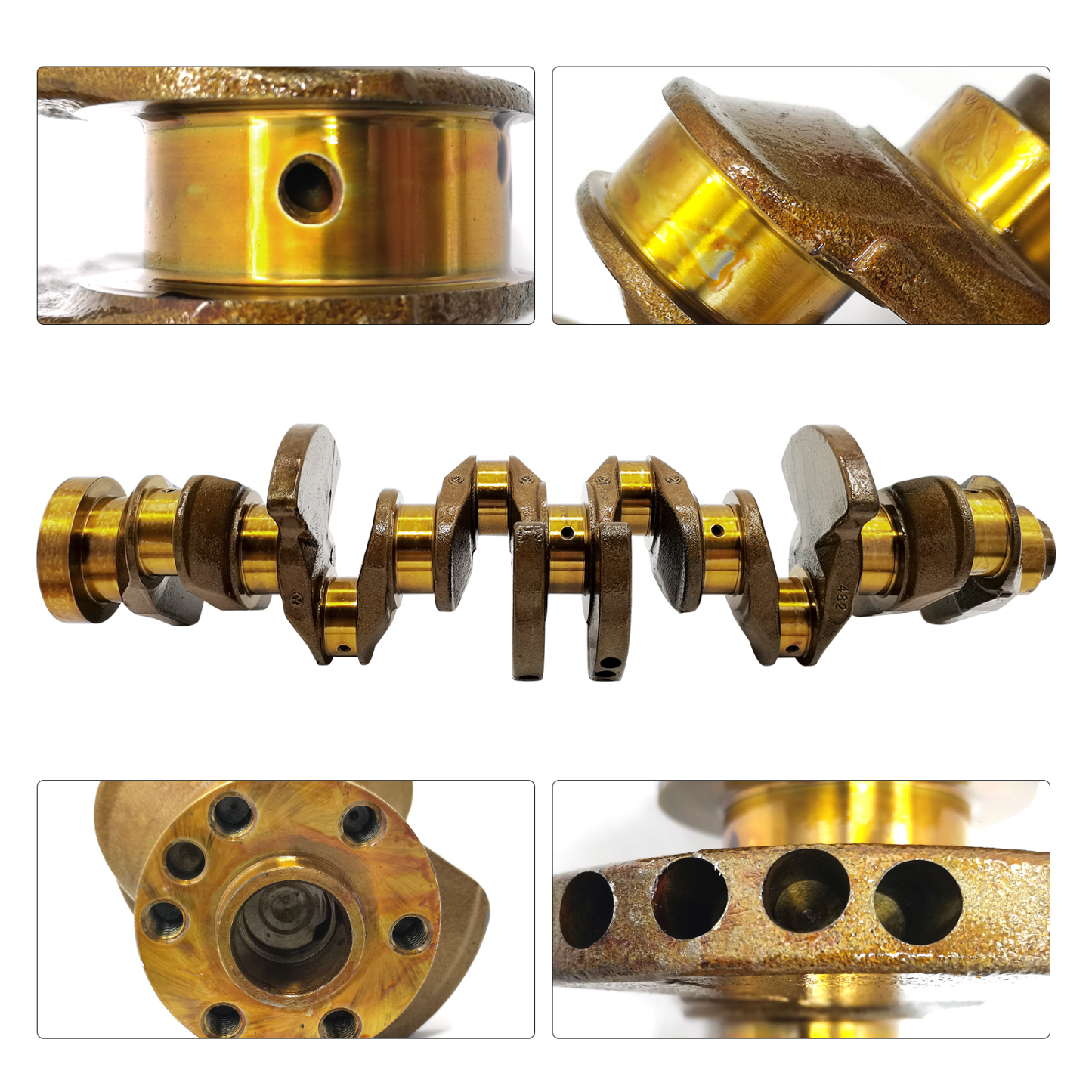 New Upgraded Turbo Crankshaft Fits for BMW 335i 435i 535i 135i X5 X6 640i 740Li N55 3.0L