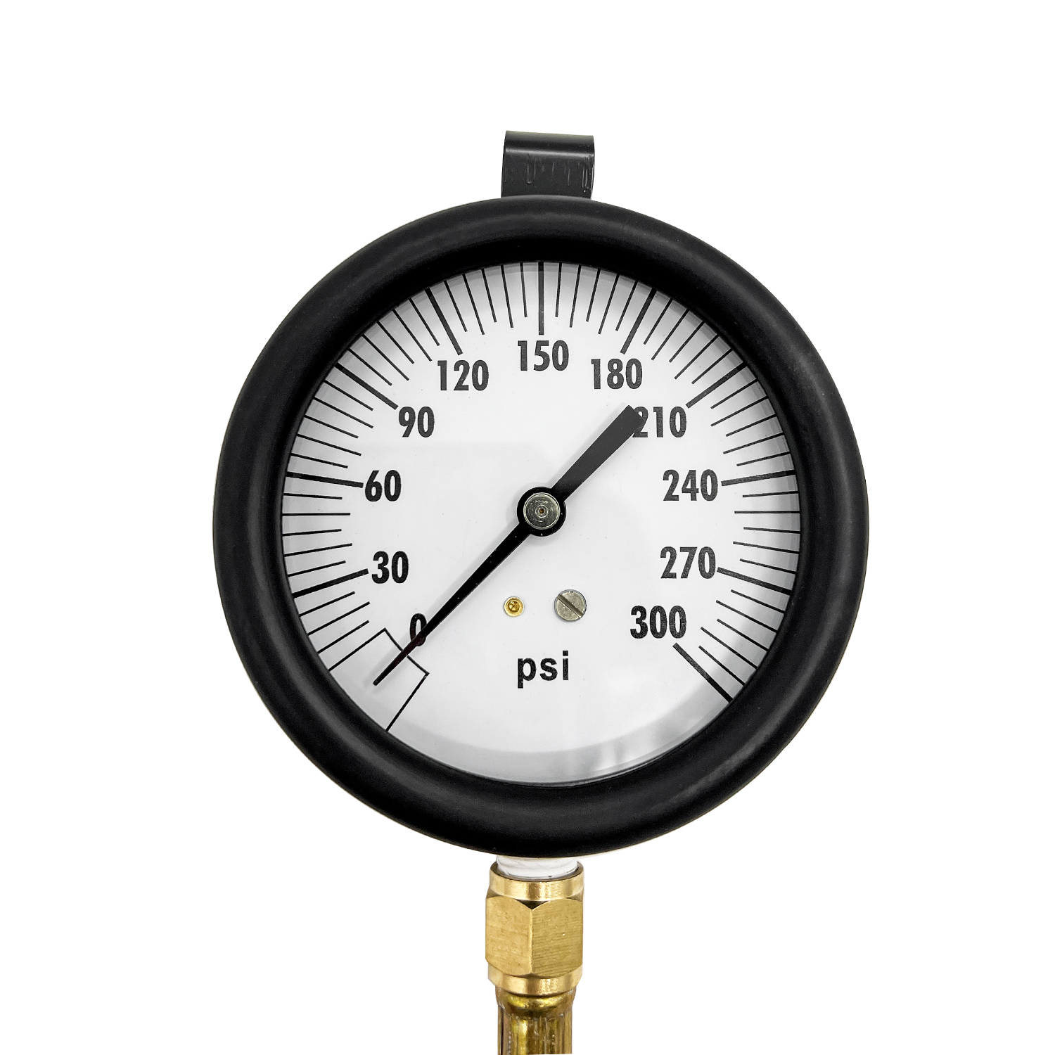Compuchek Diesel Fuel Pressure Test Gauge, 0-300 psi, fit for Cummins Diesel Engines and Other Diesel Engines with Compuchek Test Ports, for Road Testing(6ft)