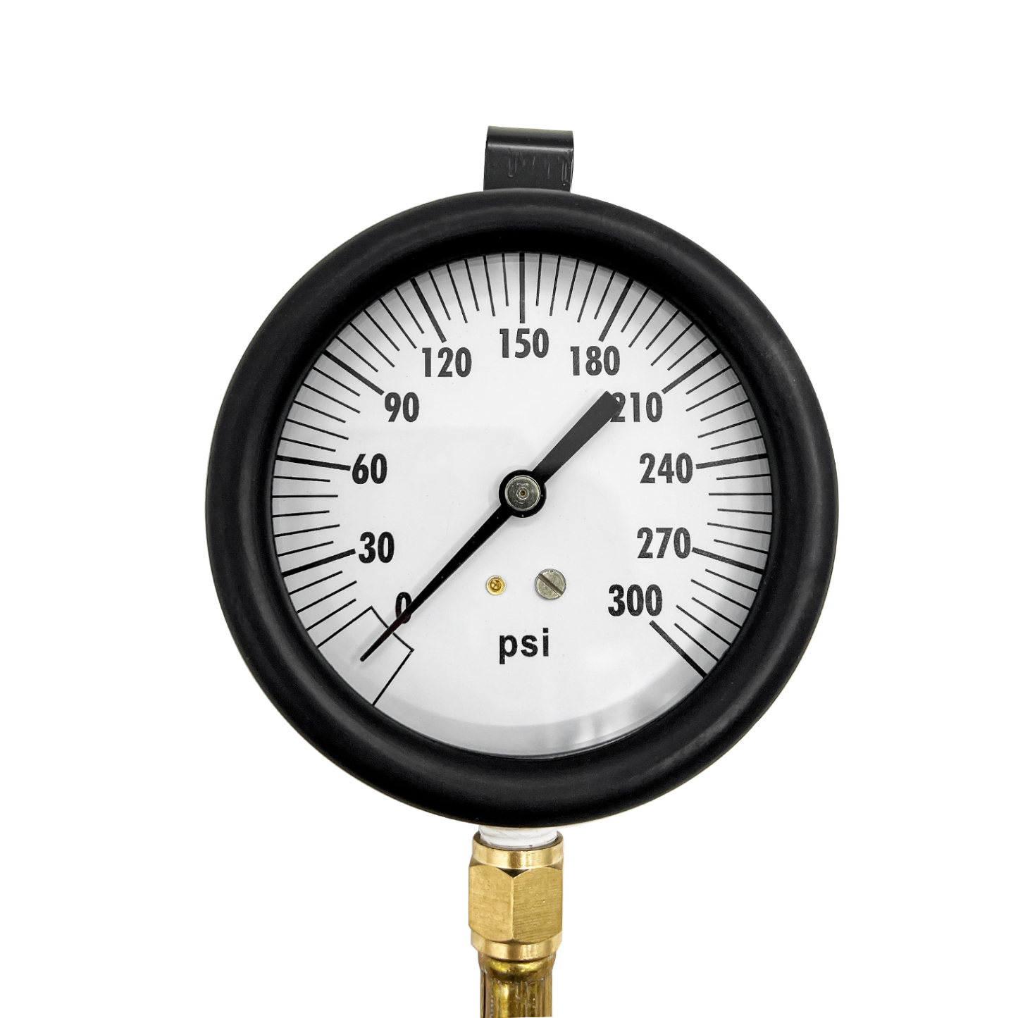 Compuchek Diesel Fuel Pressure Test Gauge, 0-300 psi, fit for Cummins Diesel Engines and Other Diesel Engines with Compuchek Test Ports, for Road Testing(6ft)