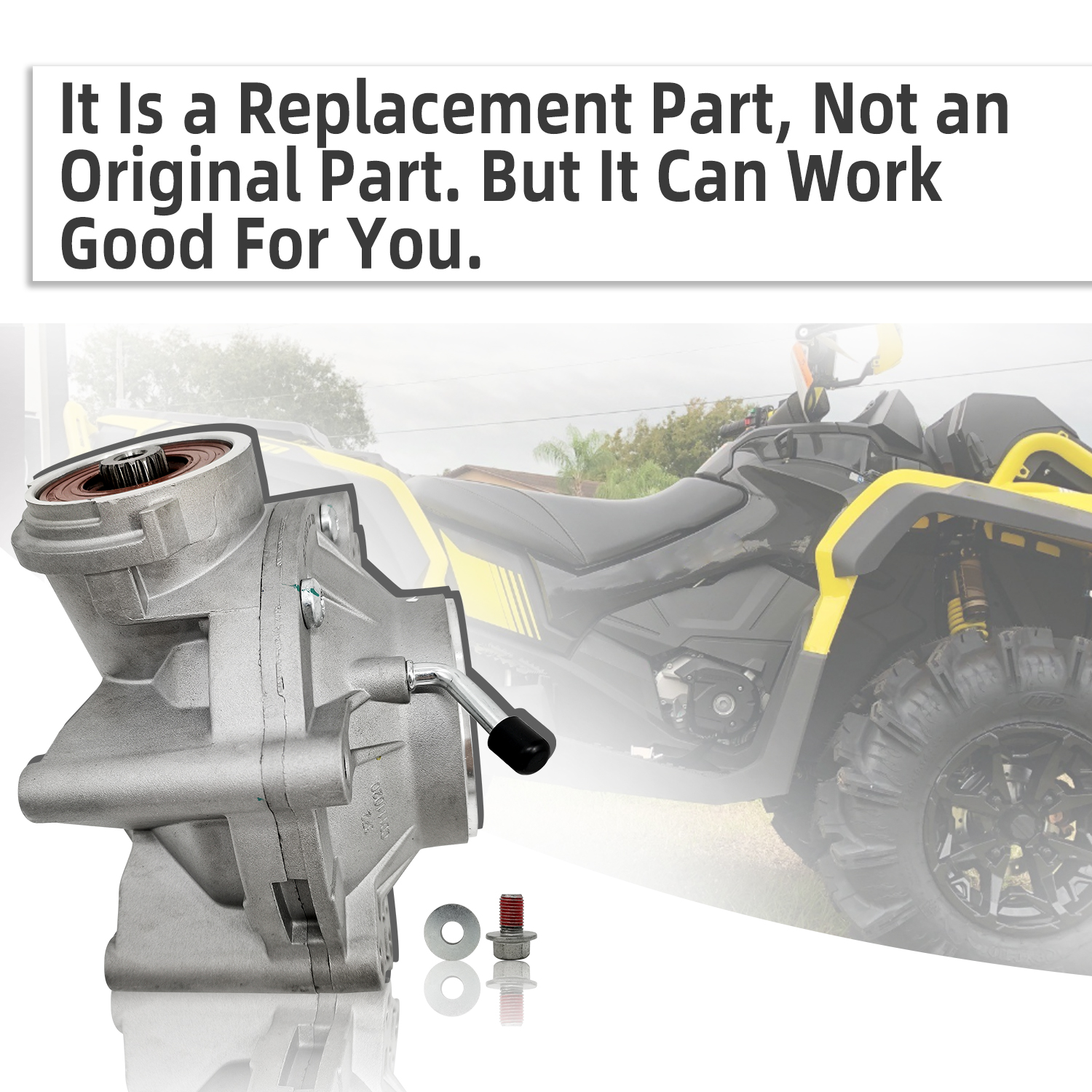 Rear Differential Assembly Fit for 2012-2021 Can-Am Outlander Renegade 570 850 1000R Max L Max R Defender HD5 4x4 models