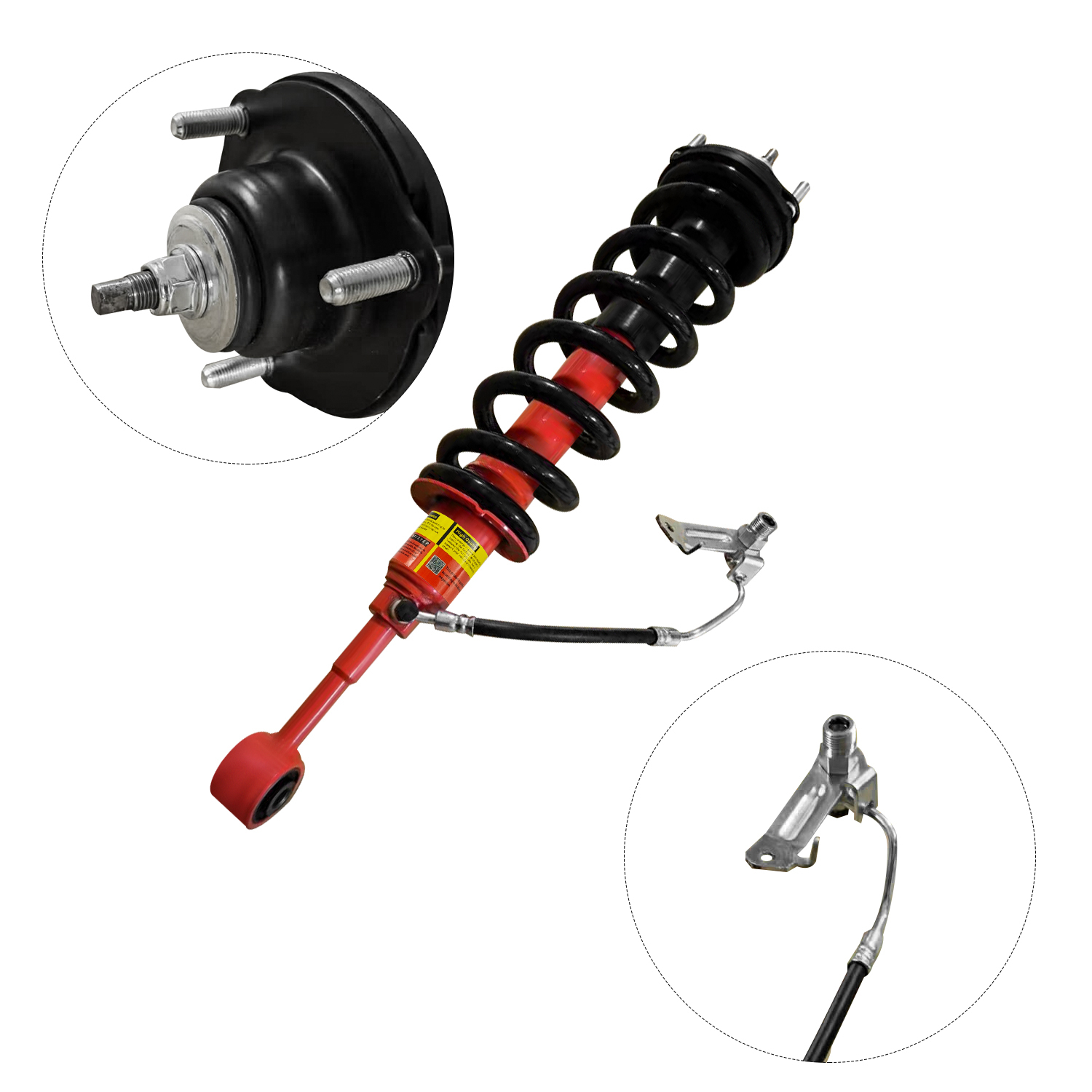 1Pair Toyota Front Shock Strtus Assy fit for 2010-2024 4Runner 4WD 4.0L V6