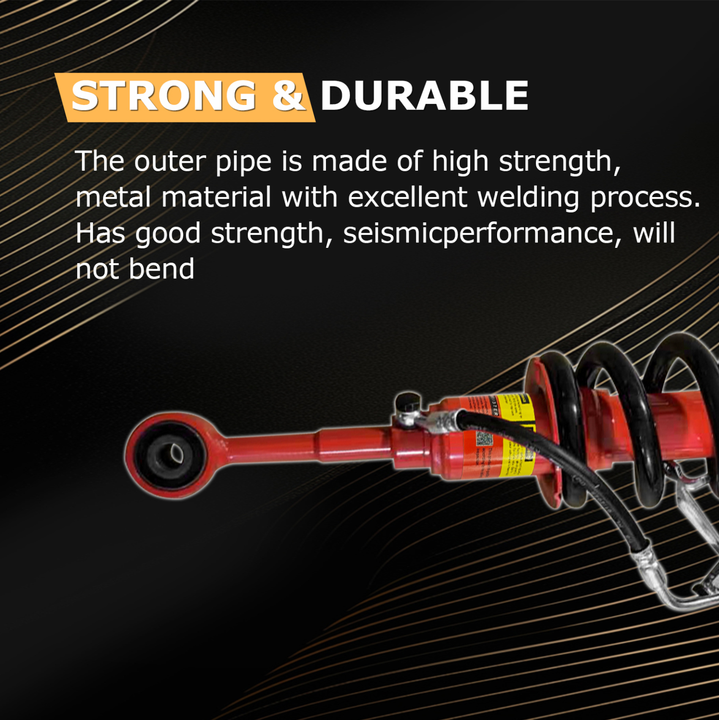 1Pair Toyota Front Shock Strtus Assy fit for 2010-2024 4Runner 4WD 4.0L V6