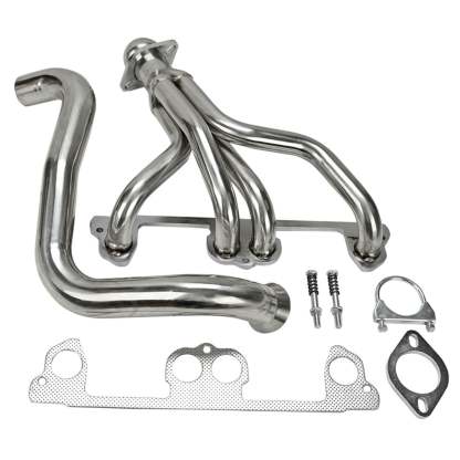 Auto Exhaust Headers Compatible with 1995-1999 Mitsubishi Eclipse/Talon 2G 420A 2.0L NA 
