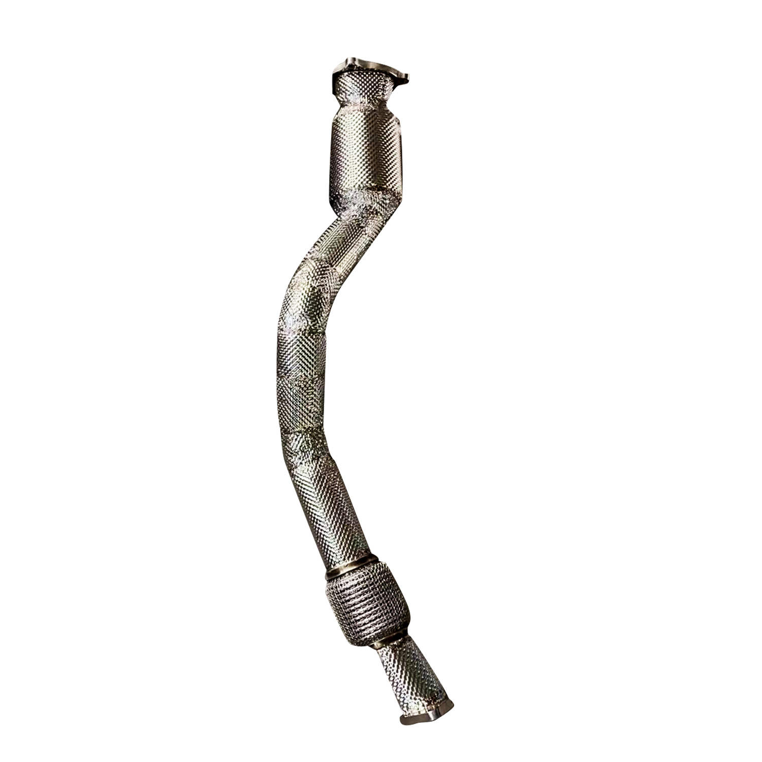 Luft Meister Right Catalytic Converter 3W0253059C/N for Bentley Continental Flying Spur 6.0T 2006-2012 Metal Carrier Modify Version Exhaust Pipe 